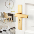 modern simple entrance aluminum door handles and lock